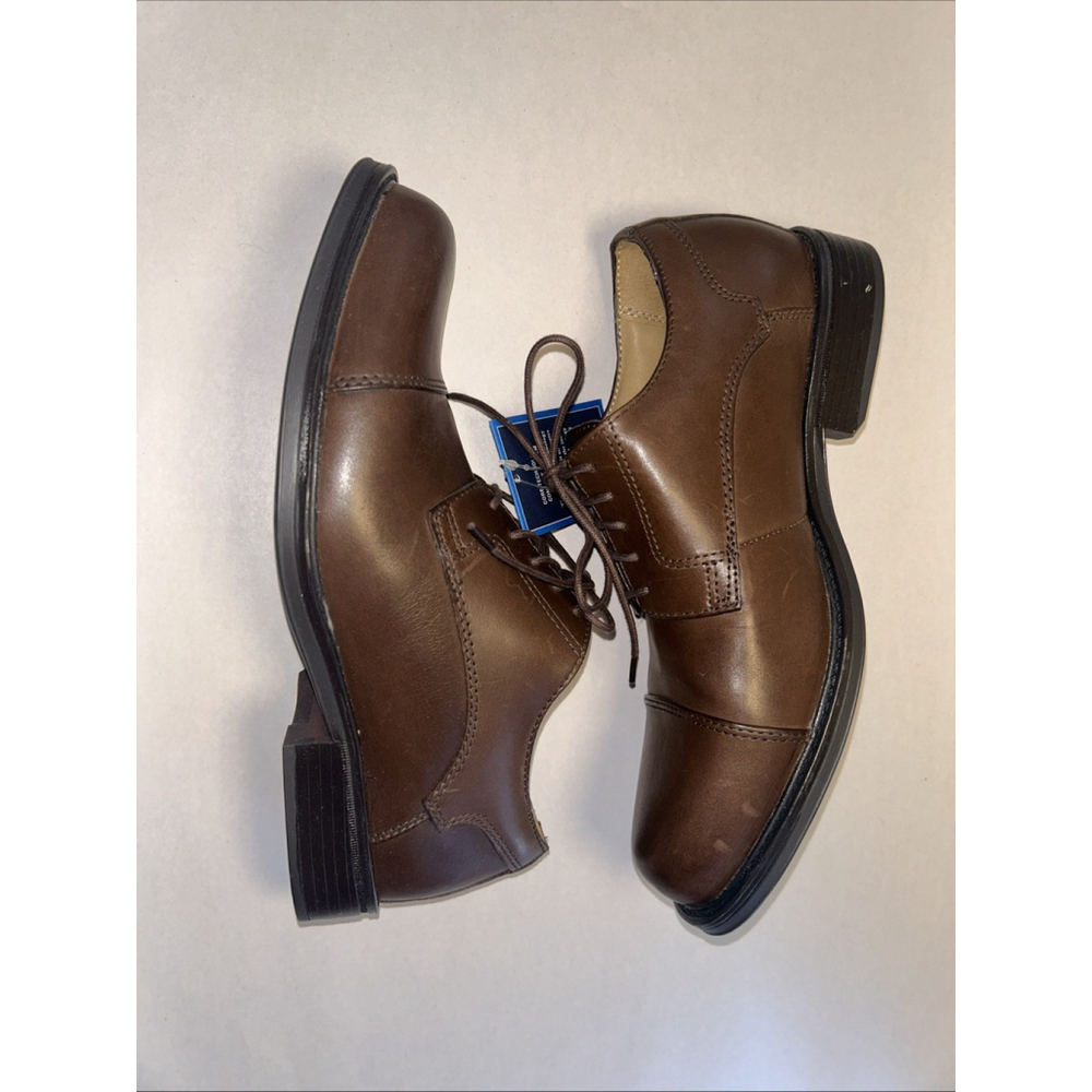 Croft & Barrow NWT Men’s 8W Brown Oxfords 73277 Core Technology - Picture 5 of 10
